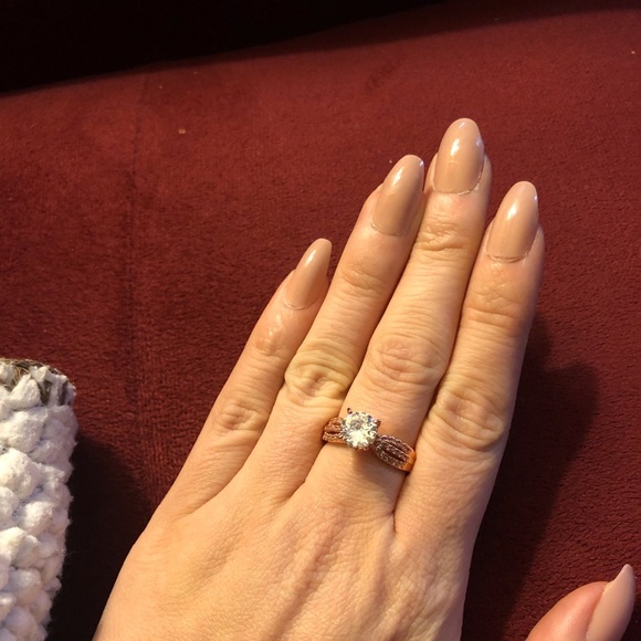 FJ Ring - Rose Gold Dipped - Picture 3 of 5